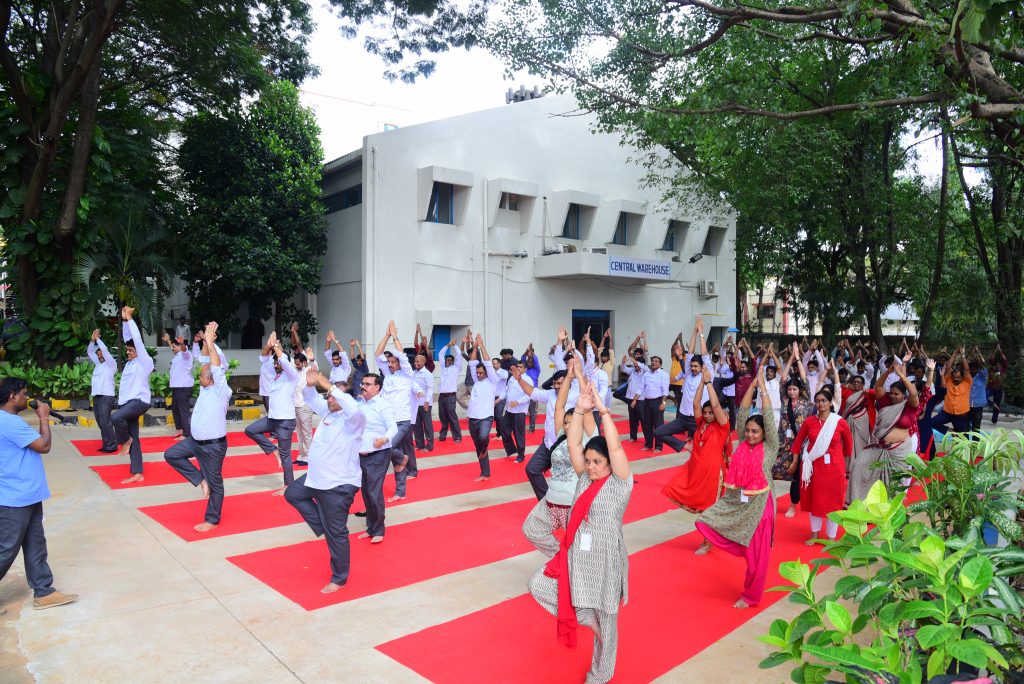 International Yoga Day At Factory 1